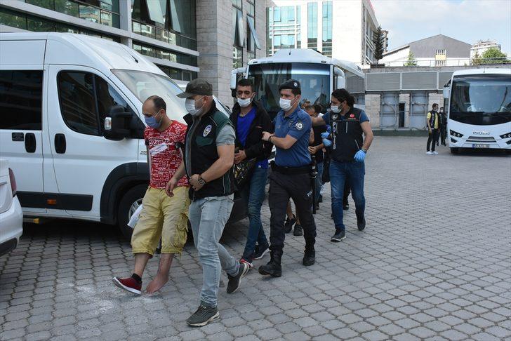 GÜNCELLEME - Samsun merkezli uyuşturucu operasyonunda 8 şüpheli tutuklandı G2