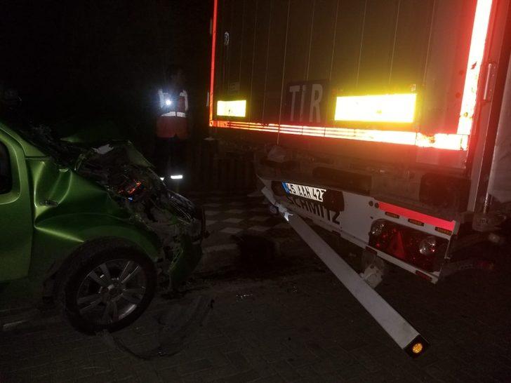 Bir anlık dikkatsizlik kazaya neden oldu G2