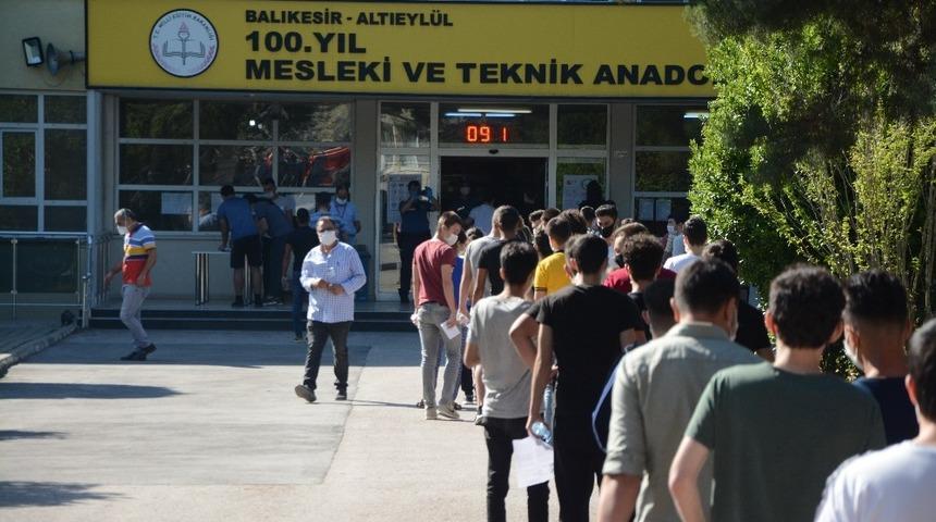 Balıkesir’de YKS heyecanı