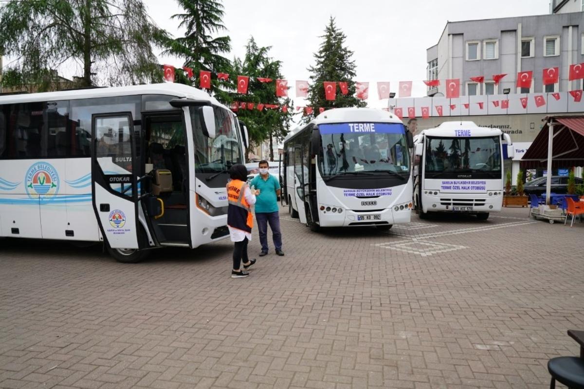 Terme Belediyesi&rsquo;nden YKS adaylarına &uuml;cretsiz servis