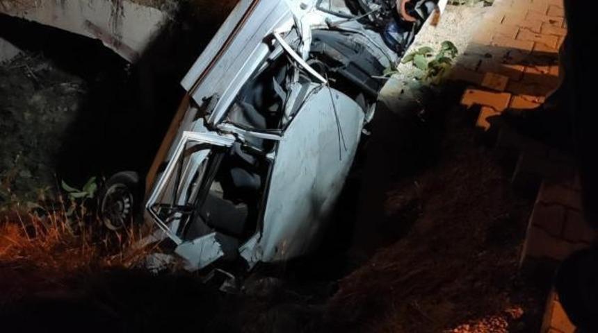 Kırşehir’de otomobil şarampole devrildi: 1 ölü