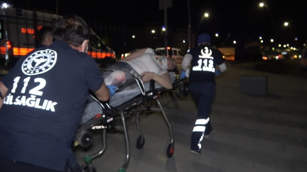 3 metre y&uuml;kseklikten yaya alt ge&ccedil;idinin boşluğuna d&uuml;şt&uuml;