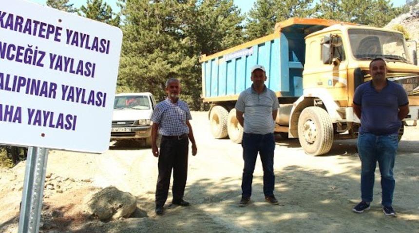 Gazipaşa&rsquo;da 11 mahallenin ortak yolu yenileniyor