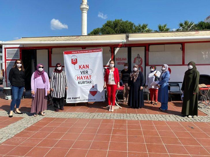 AK kadınlardan kan bağışı etkinliği G1