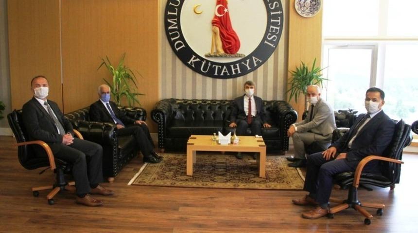 Milletvekili Kasap&rsquo;tan Rekt&ouml;r Uysal&rsquo;a ziyaret