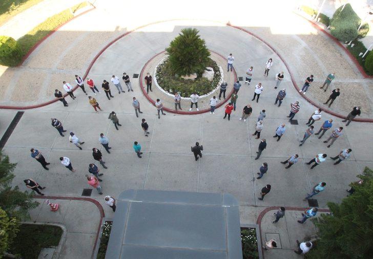 AOSB’den açık havada, maskeli, mesafeli eğitim G2