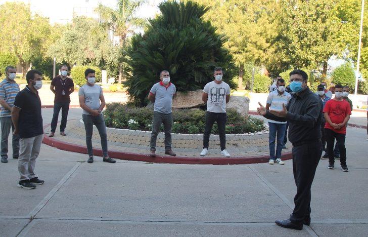 AOSB’den açık havada, maskeli, mesafeli eğitim G4