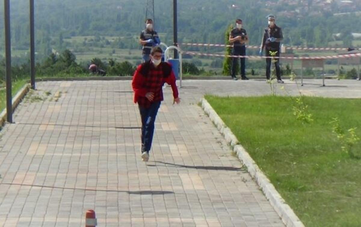 YKS sınavına son 30 saniyede yetişti