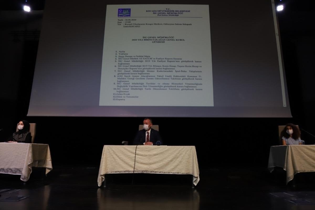 İSU&rsquo;nun 2020 Yılı Olağan Genel Kurulu yapıldı