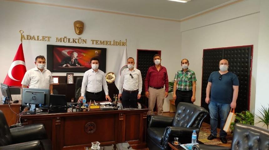 B&uuml;ro Memur Sen&rsquo;den Başsavcıya ziyaret