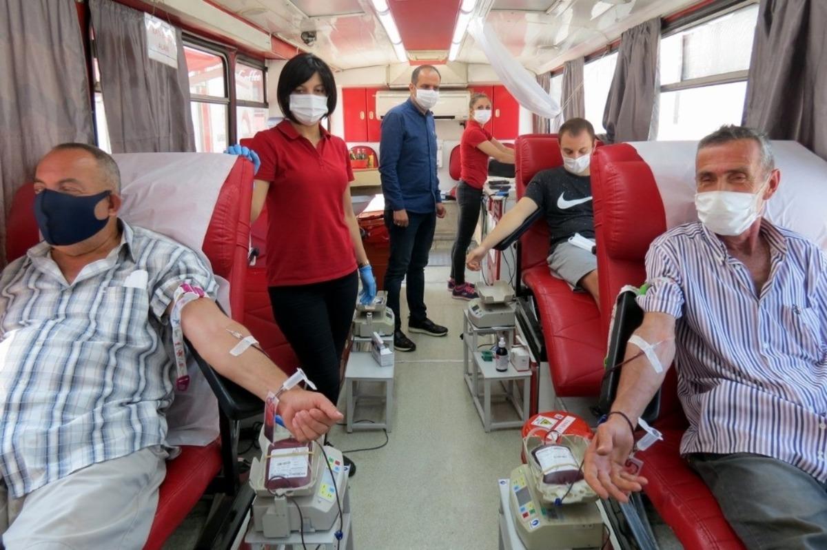 Mudanyalılar 201 &uuml;nite kan verdi