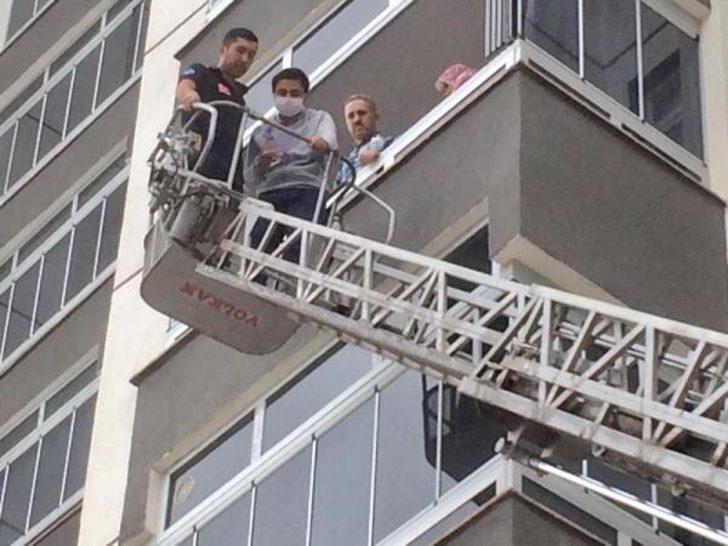 Yer: Tokat! Sınava itfaiye merdiveniyle yetişti G3