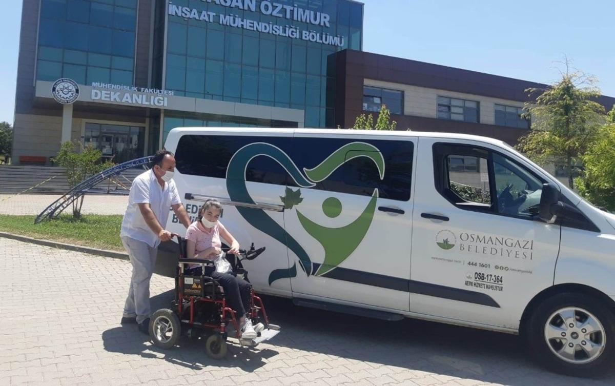 Bursa&rsquo;lı Sevcan&rsquo;ın sınav heyecanı