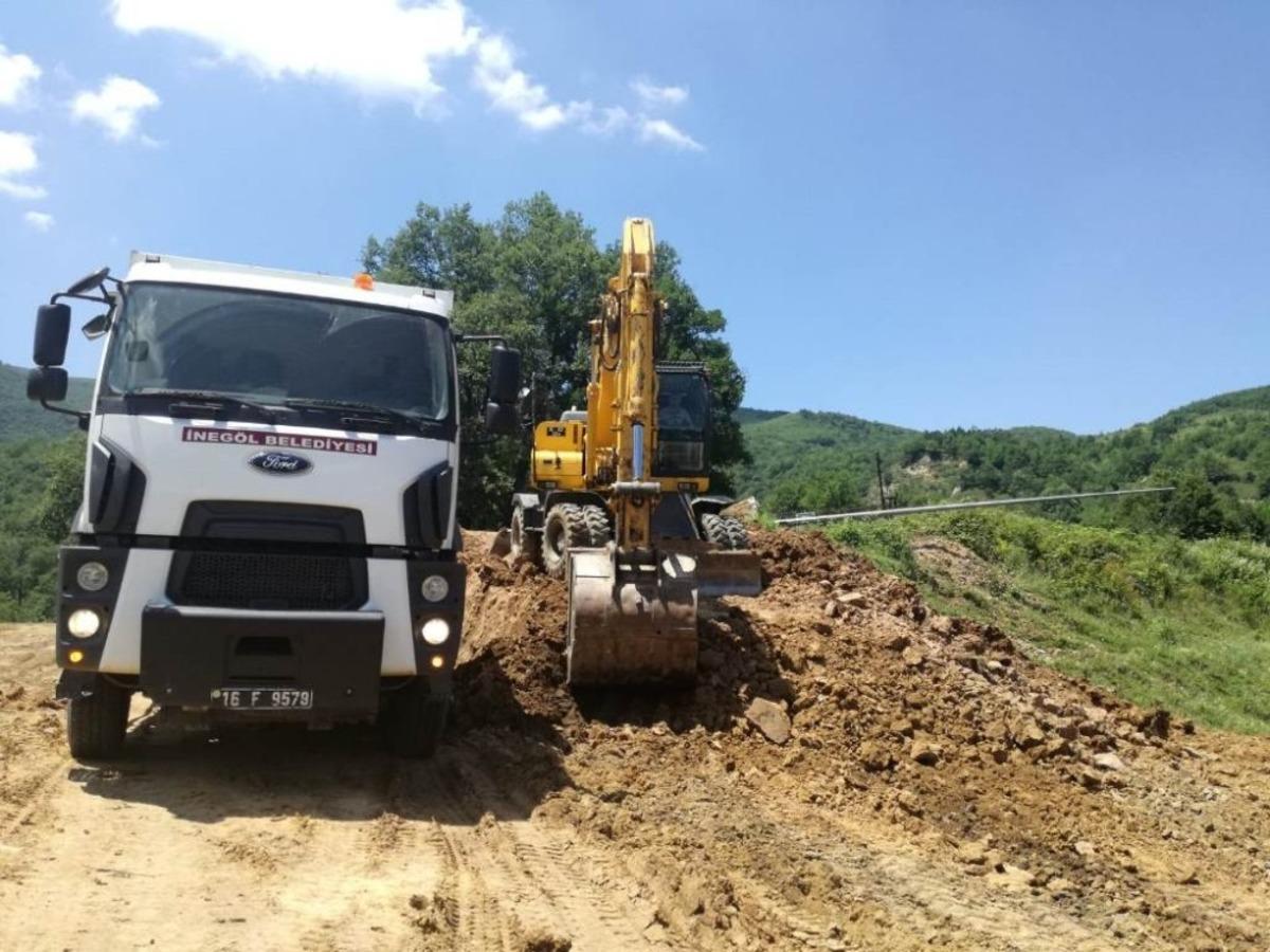 İneg&ouml;l&rsquo;&uuml;n d&ouml;rt bir yanında hizmet seferberliği