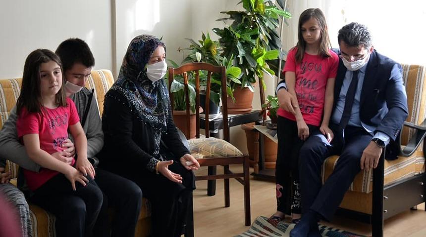 Vali Memiş taziye ziyaretinde bulundu