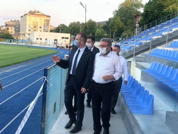 AK Parti heyeti Dumlupınar Stadyumu’nda incelemelerde bulundu G2