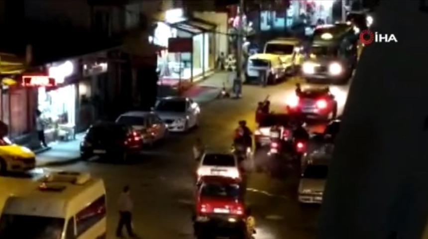 Asker uğurlamasından şok g&ouml;r&uuml;nt&uuml;ler