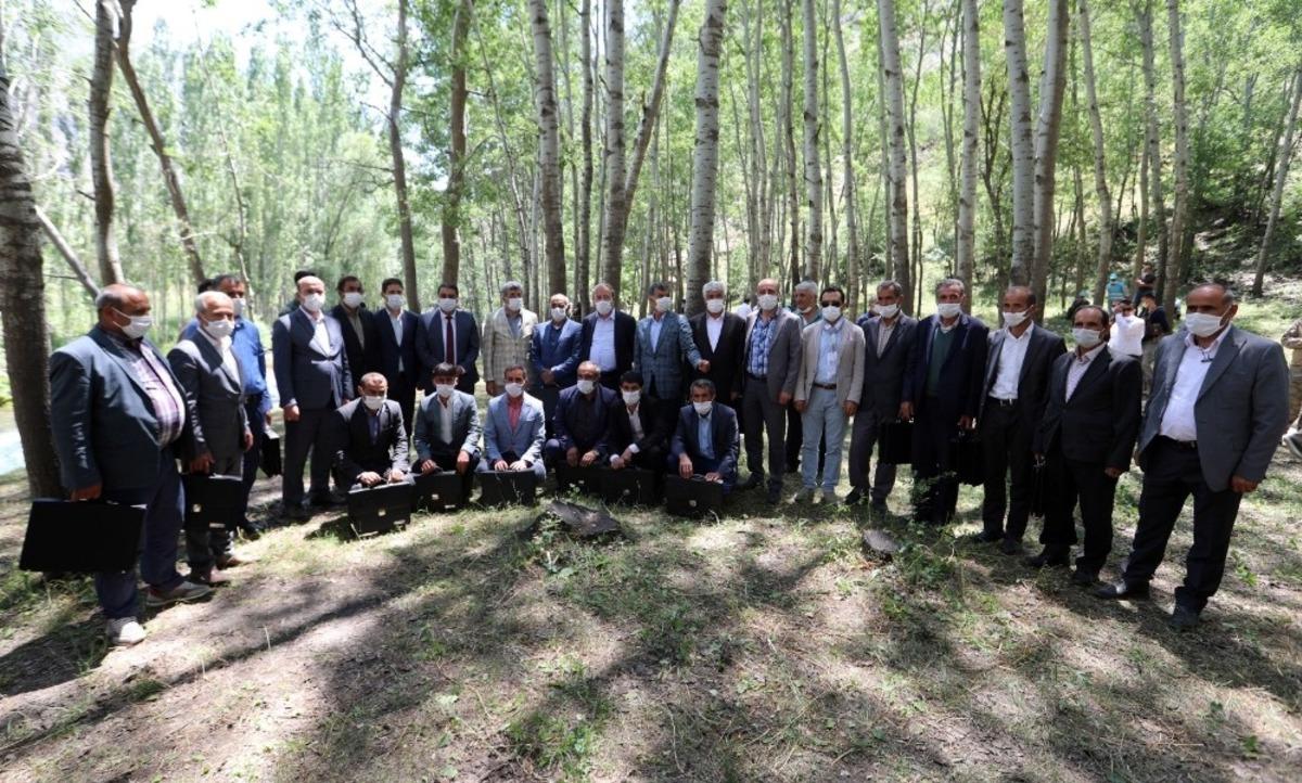 Vali Bilmez muhtarlarla bir araya geldi