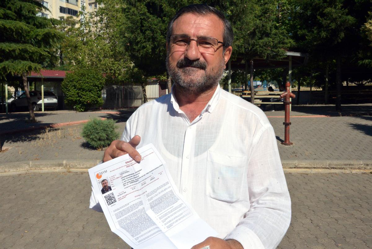 Doktor olmak i&ccedil;in 60 yaşında YKS'ye girdi