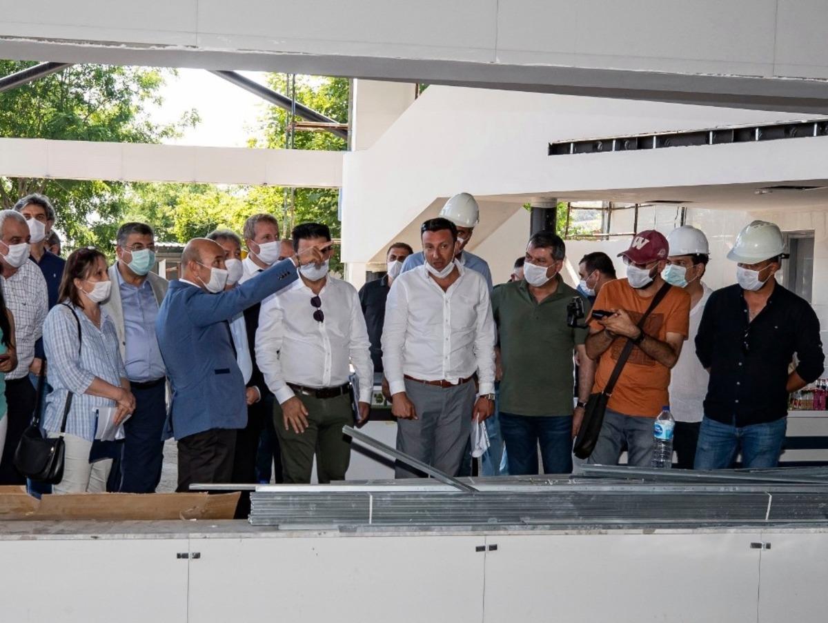 İzmir&rsquo;in yeni y&uuml;zme havuzu ekimde a&ccedil;ılıyor