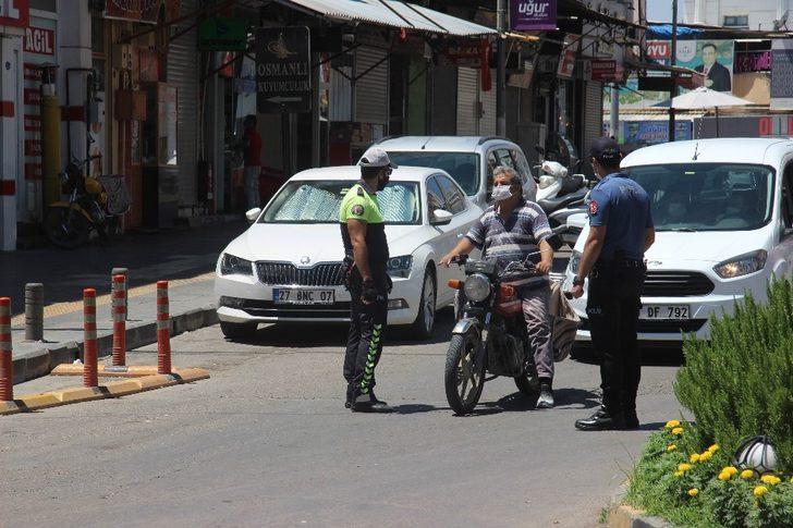 Suriye sınırındaki Kilis’te sokağa çıkma yasağına uyuluyor Kilis