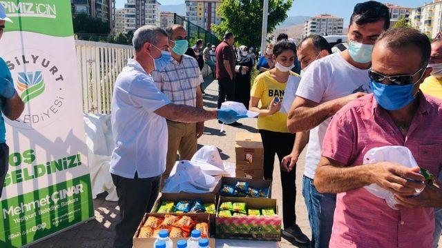 Başkan Çınar, YKS’ ye giren öğrencileri yalnız bırakmadı