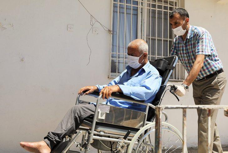 Tekerlekli sandalye ile bir yüz daha güldü G1