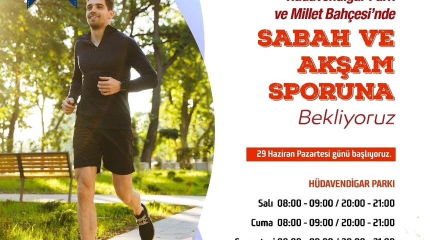 Sağlıklı yaşam i&ccedil;in haydi spora