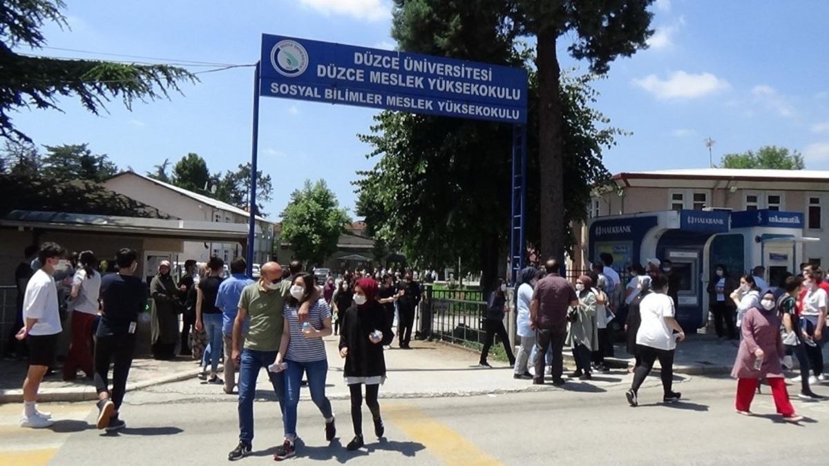 Terleten sınav sona erdi