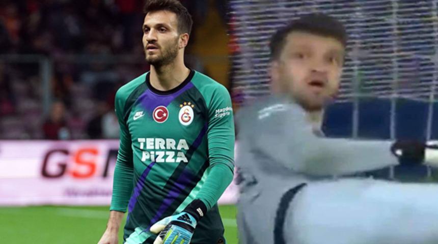 Galatasaray kalecisi Okan Koçuk'tan Başakşehir maçında büyük hata