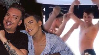 Caner Çalışır'ın ardından gözyaşı dökmüşlerdi! Kerimcan Durmaz ve arkadaşlarından lüks yatta parti!