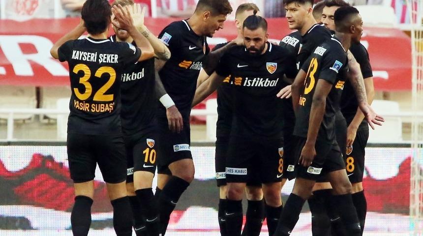 Kayserispor ikinci kez kazandı