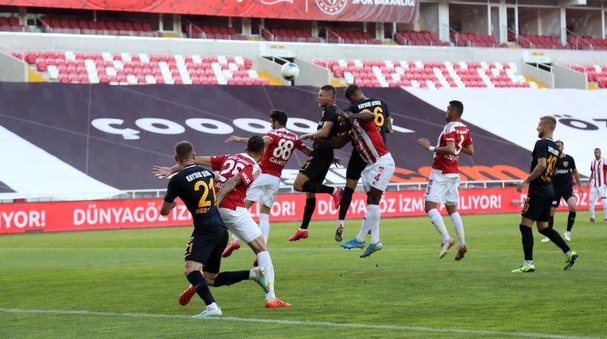 Kayserispor yendi, namağlup kalmadı