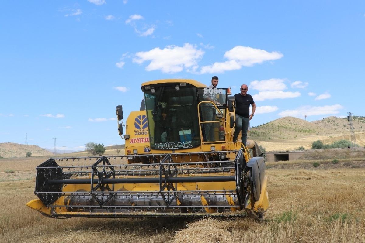 Yahşihan&rsquo;da hasat zamanı