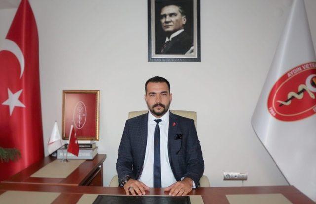 Aydın Veteriner Hekimleri Odası Başkanı Şahin, KKKA’ya dikkat çekti