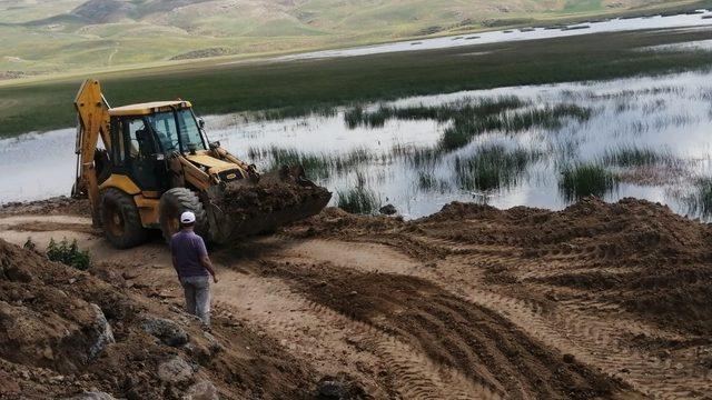 Cil Gölü eski doğal güzelliğine kavuşacak