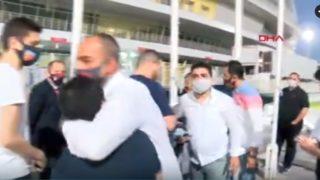 Kayserispor yöneticisi, Sivasspor maçı sonrası başkan Berna Gözbaşı'nın üzerine yürüdü