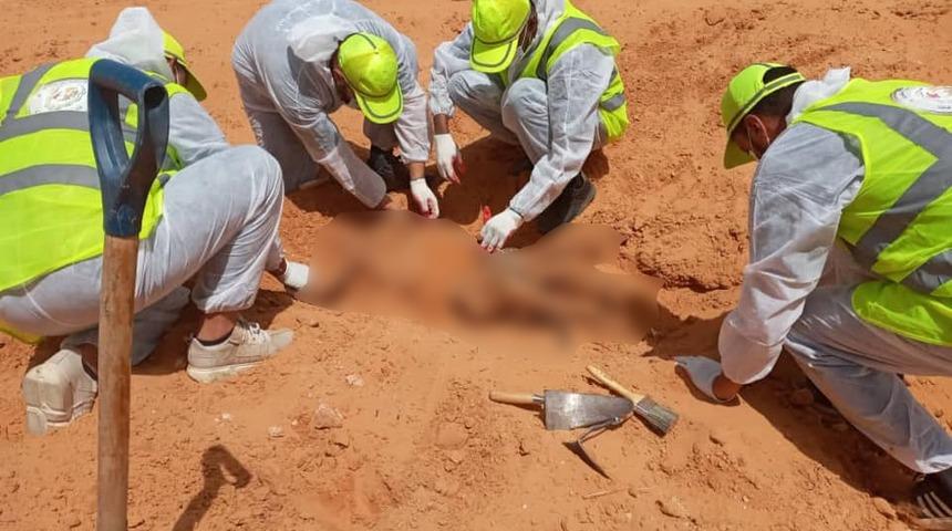 Hafter’in gizlemeye çalıştığı bir toplu mezar daha bulundu!