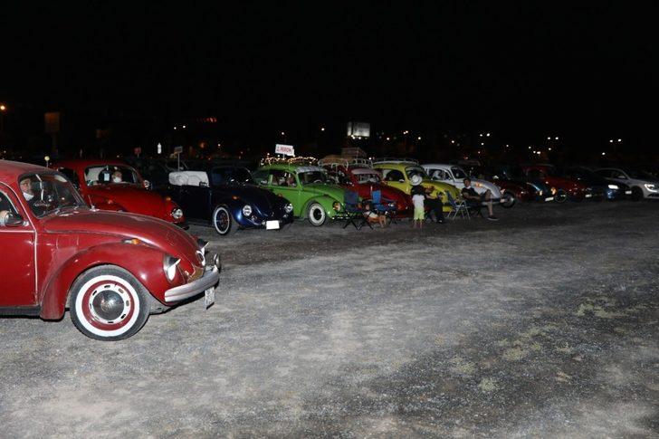 Melikgazi arabalı sinema günlerinde sürpriz evlilik teklifi G2