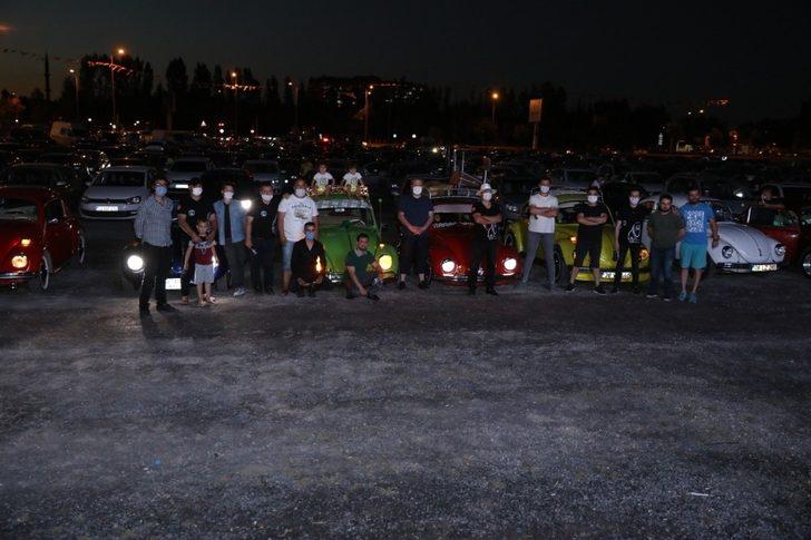 Melikgazi arabalı sinema günlerinde sürpriz evlilik teklifi G5