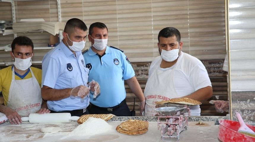 Karak&ouml;pr&uuml;&rsquo;de zabıta ekiplerinden korona vir&uuml;s denetimi