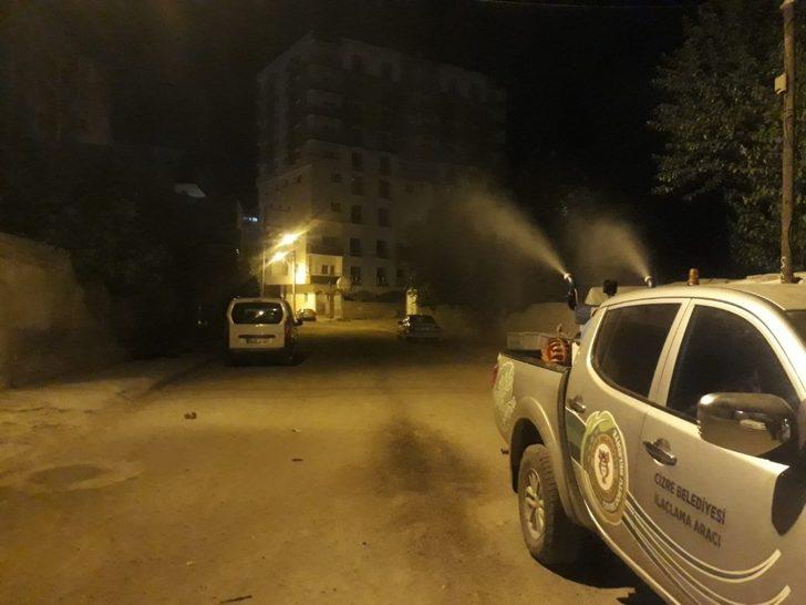 Cizre Belediyesi sivrisinek ve haşerelere karşı mücadeleye devam ediyor G4