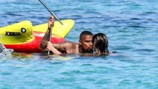 Boateng, eşi ile hafta sonu kaçamağı yaparken objektiflere yakalandı