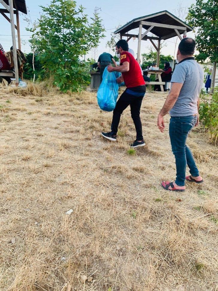 Gercüş Kırkat Göleti mesire alanı temizlendi G4