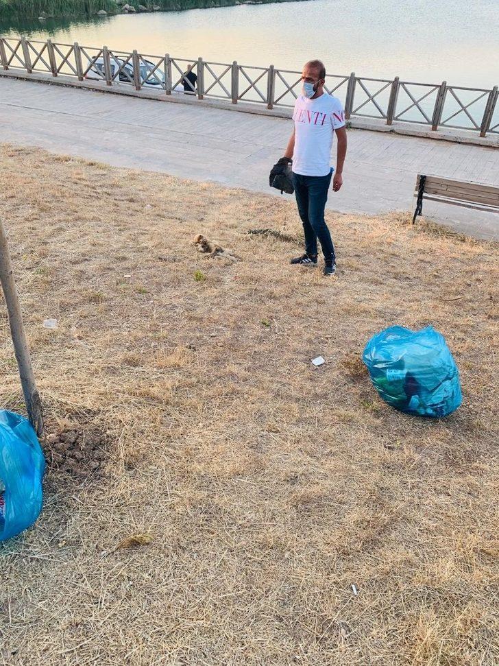 Gercüş Kırkat Göleti mesire alanı temizlendi G5