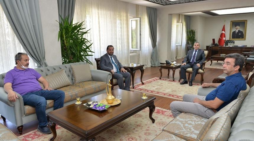 Rektör Akgül’den Vali Işık’a hayırlı olsun ziyareti