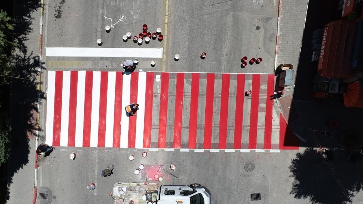 Karaman&rsquo;da yaya ge&ccedil;idi ve yol &ccedil;izim &ccedil;alışması