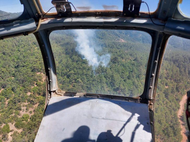 Hatay'da çıkan orman yangınına müdahale ediliyor G1
