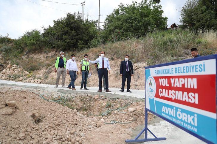 3 bin 500 metrekarelik alan beton parke taşı ile yenilendi G5