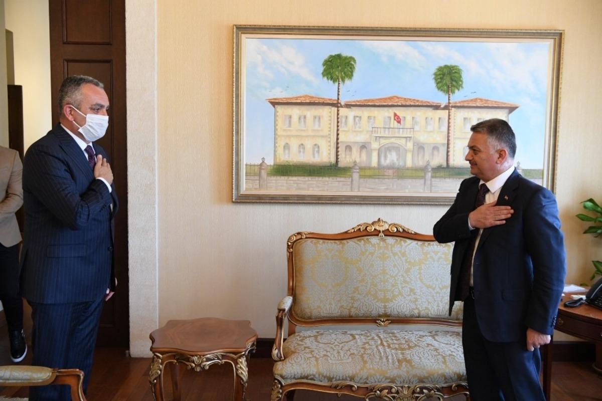 Başkan Esen&rsquo;den Vali Yazıcı&rsquo;ya &lsquo;hayırlı olsun&rsquo; ziyareti